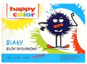 blok rysunkowy a4/20k  biały happy color a'20 6606