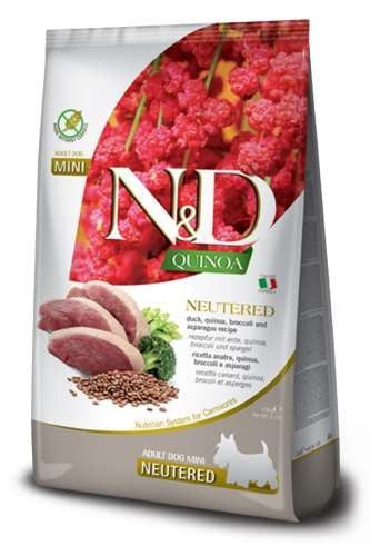 N&D Dog Quinoa Neutred Duck mini 2,5 kg na Arena.pl