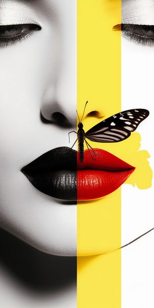 Plakat 50x100cm Motyla Piękność zdjęcie 1