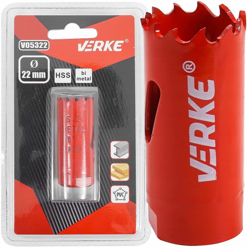 otwornica bimetalowa 22mm verke na Arena.pl