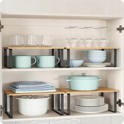 Zestaw 2 szt półek na przyprawy kubki talerze do kuchni łazienki na na Arena.pl