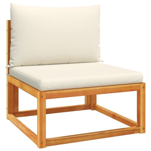 6-częściowy zestaw wypoczynkowy do ogrodu z poduszkami, drewno akacjowe i l na Arena.pl