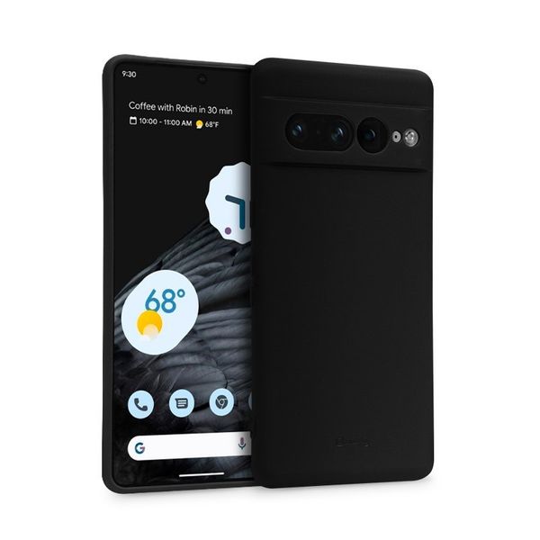Crong Color Cover - Etui Google Pixel 7 Pro (czarny) zdjęcie 1