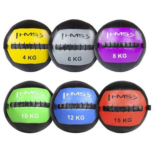 Piłka do ćwiczeń Wall Ball 15 kg HMS na Arena.pl