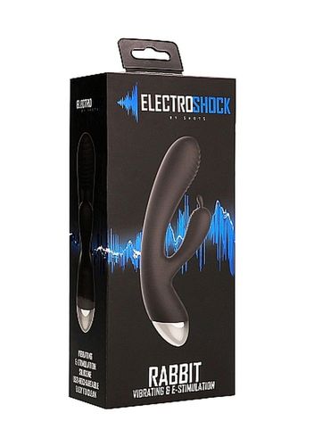 E-Stimulation Rabbit Vibrator - Black na Arena.pl