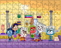 Puzzle Świat Alvy - ALvas World