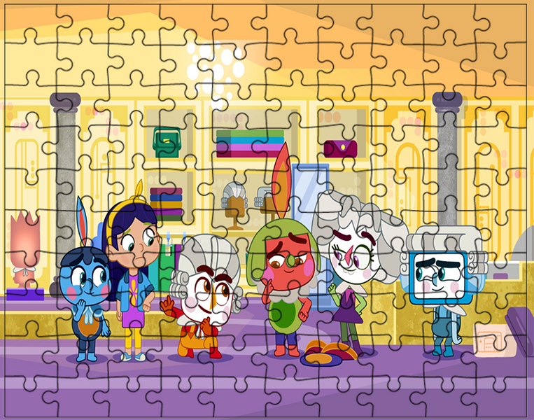 Puzzle Świat Alvy - ALvas World zdjęcie 1