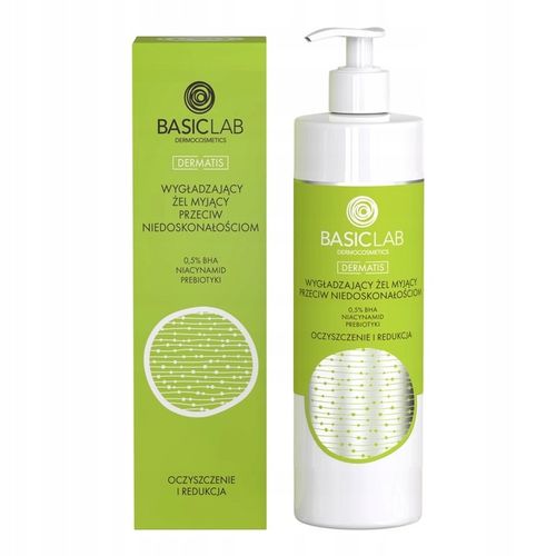 BasicLab- Wygładzający Żel Myjący Przeciw Niedoskonałościom 300ml na Arena.pl