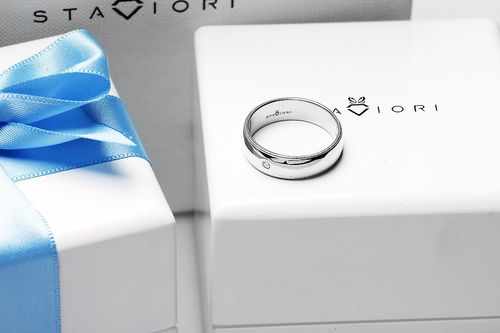 Emaga Złota obrączka OBD4079 - Diament na Arena.pl