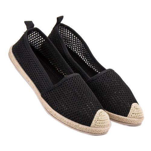 Czarne Tekstylne Espadryle r.41 na Arena.pl