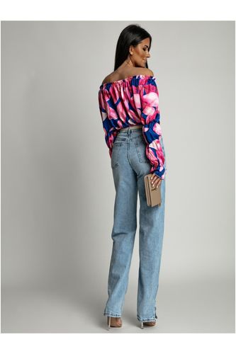 Bluzka hiszpanka satynowa AZZURRA na Arena.pl