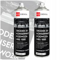 ŚRODEK DO KONSERWACJI PODWOZIA USB 1000 SPRAY ECOCHEMICAL ZESTAW 2 SZT
