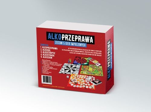 zestaw pięciu gier imprezowych grammi na Arena.pl