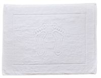 Ręcznik stopka hotelowa dywanik łazienkowy ROSA 70×50 cm 650g/m2 biały