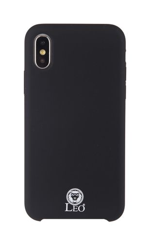 LEO SILIKON - Apple iPhone X / XS - BLACK na Arena.pl
