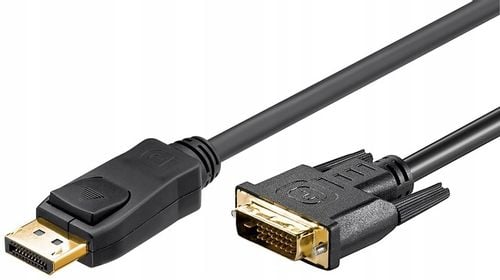 Kabel DisplayPort DP - DVI-D (24 pin) Goobay 1m na Arena.pl