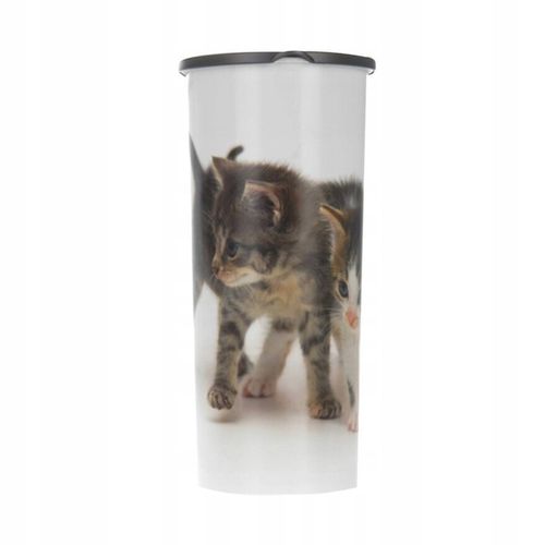 Pojemnik na suchą karmę dla Kota Psa Królika 4L DUŻY Puszka Plastik 25cm na Arena.pl