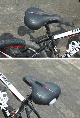 MIĘKKIE SIODEŁKO ROWEROWE RECOVERY ZONE LAMPKA LED na Arena.pl