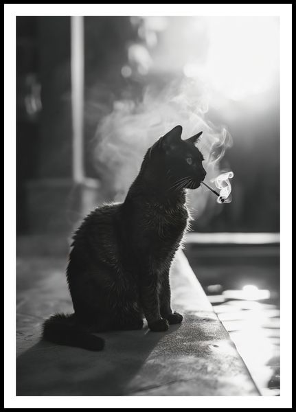 Plakat 68x98cm Kocia Przerwa zdjęcie 3