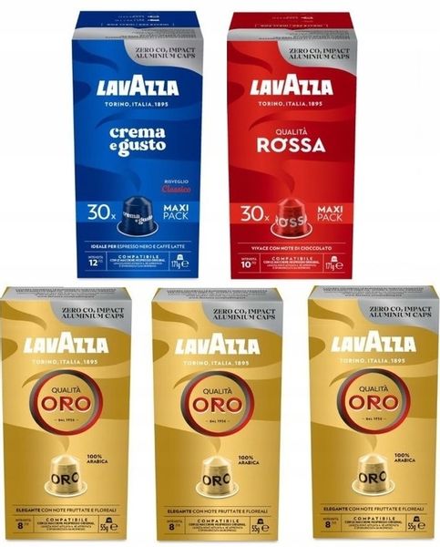 Kapsułki do Nespresso Lavazza zestaw 3x30 szt MIX SMAKÓW zdjęcie 1