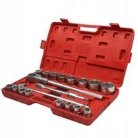 SILVER ZESTAW KLUCZE NASADOWE 21PC 3/4" 19-50mm 6-KĄTNE WALIZKA SK-021-01