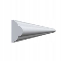Listwa ścienna ramkowa DLS4 4,5cm x 2,5cm sztukateria na ścianę ozdobna XPS