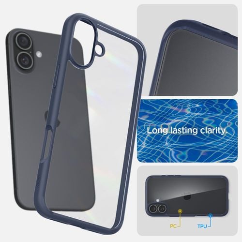spigen ultra hybrid iphone 16 navy blue na Arena.pl