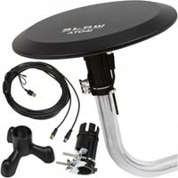 AKTYWNA ANTENA WEWNĘTRZNA ZEWNĘTRZNA DOOKÓLNA 360 DVB-T2 TV 4K DAB MUX-8