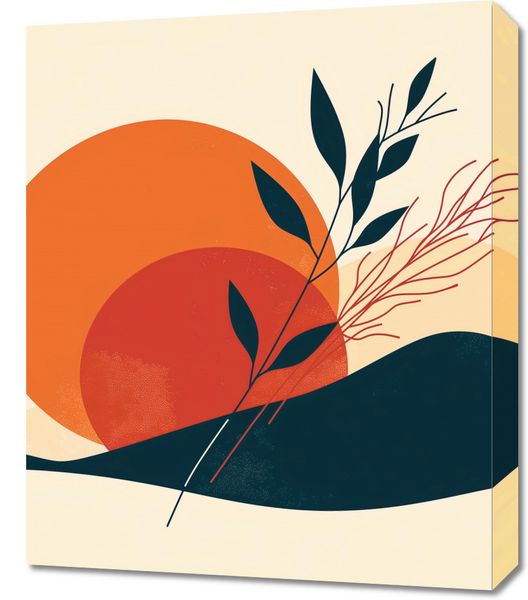 Obraz 50x60cm Zmierzch w Ciszy zdjęcie 1