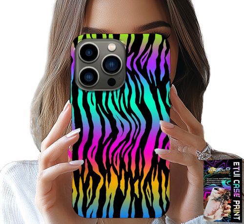 ETUI DO IPHONE 16 PRO - ABSTRAKCYJNE KOLOROWE WZORY CASE + FOLIA na Arena.pl