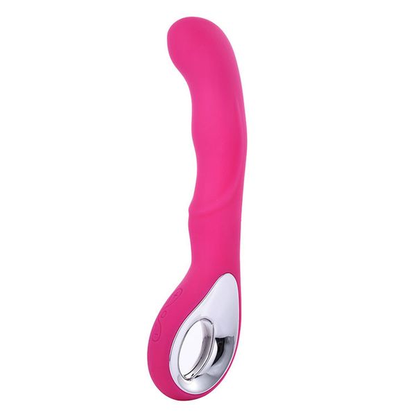 Tickler Pink Silicone GSpot Vibrator - Rechargeable zdjęcie 1