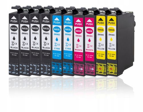 10X Tusze do EPSON 603 XL XP-3100 WF-2810 XP-2100 na Arena.pl