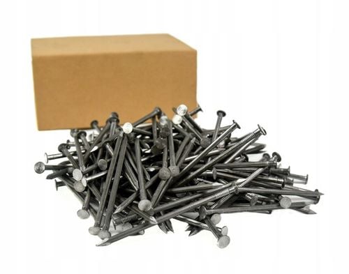 Gwoździe budowlane 2,5x50mm 2 cale Czarne Gładkie 2'' 5kg na Arena.pl