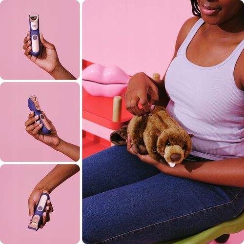 Damska Maszynka do Golenia Miejsc Intymnych Golarka do Ciała Nóg Shavy Star na Arena.pl