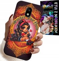 ETUI DO SAMSUNG GALAXY J5 2017 - SUCKER FOR YOU MODNE LALKA CASE + SZKŁO