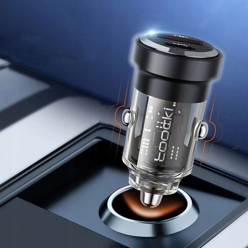 ŁADOWARKA SAMOCHODOWA SZYBKA QUICK USB / USB-C 30W na Arena.pl