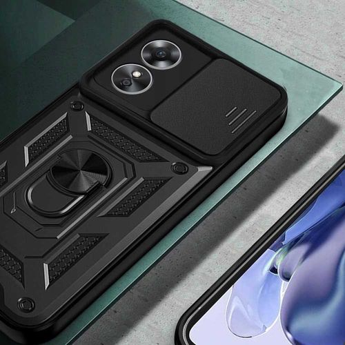 Spacecase Camring Oppo A17 Black na Arena.pl