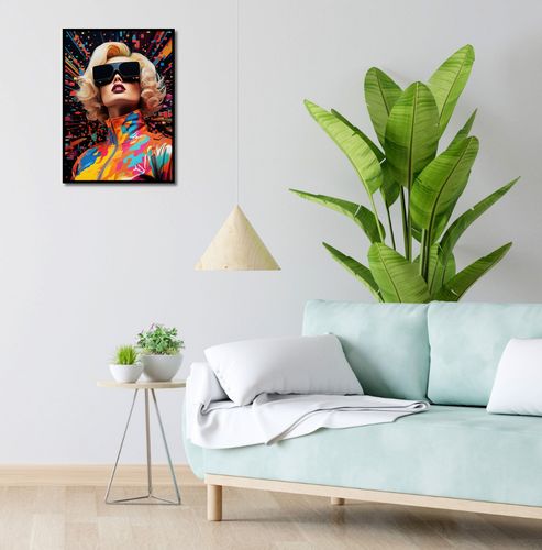 Plakat 40x55cm Retro Futuryzm na Arena.pl