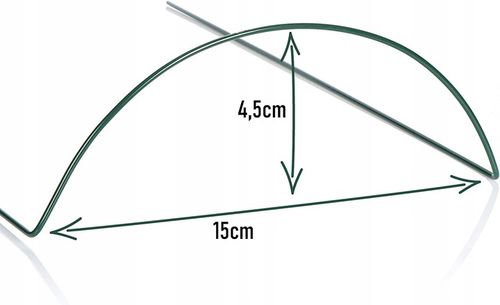 Podpora Metalowa do Monstery Kwiatów 45cm 3SZT na Arena.pl