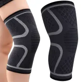 Ściągacz na nogę opaska elastyczna uciskowa stabilizator kolano nogi kolana
