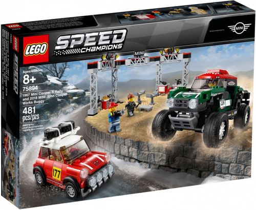 LEGO SPEED Mini Cooper & Buggy 75894 +Katalog na Arena.pl