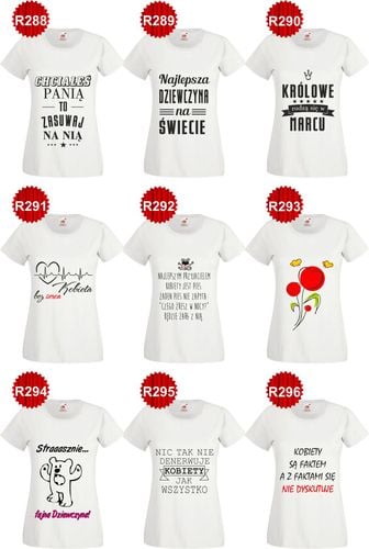 T-SHIRT TOP KOSZULKA damska muzyczna nuty na Arena.pl