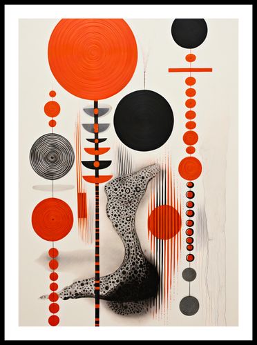 Plakat 50x70cm Kontrastowy Kosmos na Arena.pl
