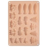 Foremka Silikonowa Forma do Ciastek na Ciasteczka Praliny Świąteczna