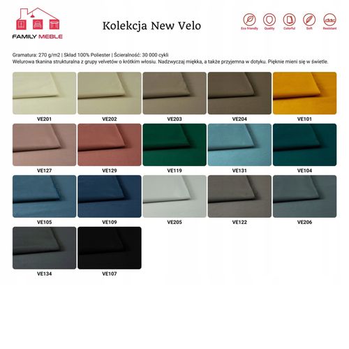 Duża pufa puf siedzisko  Alicja pojemnik bonell niebieski na Arena.pl