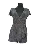 Kombinezon Damski z Krótkimi Spodenkami Lekki Czarny Rozmiar M na Lato