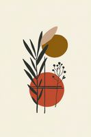 Plakat 61x91,5cm Kontrast w Botanice