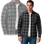 KOSZULA FLANELOWA w kratę robocza KRAJOWA POLSKA 100% BAWEŁNA