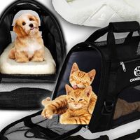 SOLIDNY Transporter dla Kota Psa Zwierząt Torba Podróżna MIĘKKA MATA GRATIS