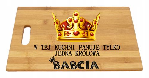 Deska do krojenia na Dzień Babci i Dziadk TANIO!!! na Arena.pl